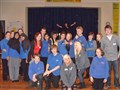 Group picture of a workshop at one of the schools